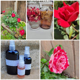Rose Facial Toner and Cleanser