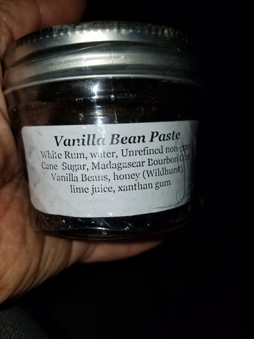 Vanilla Bean Paste 4oz (Madagascar Bourbon Cure & Indonesian)